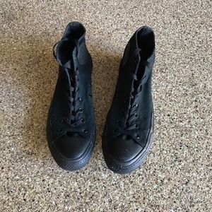 Converse Black High Tops